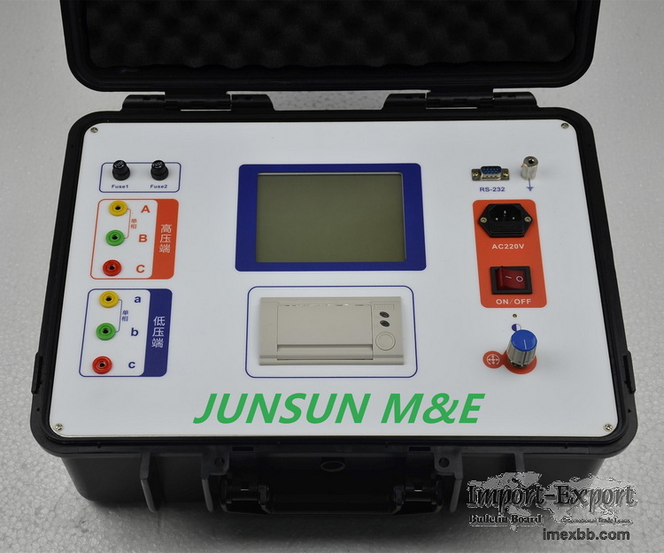 JSBC-901 Series Fully Automatic Transformer Turn Ratio Tester TTR Test Set