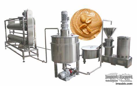 Peanut butter production machine