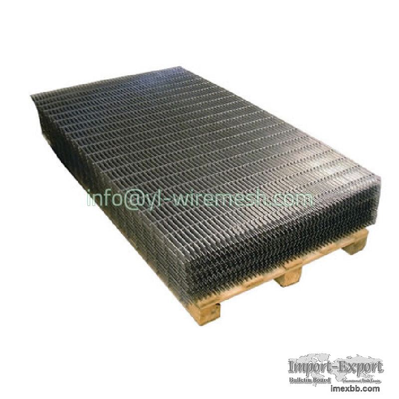Black Welded Wire Mesh Panel