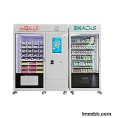 Snack Food Vending Machines For Sale With Refrigeration Touch Screen Micron
