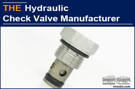 AAK hydraulic check valve, 0 leakage, Caterpillar admired