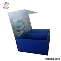 Custom Blue Rectangular Gift Boxes With High Quality And Exquisite Design