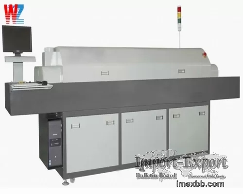Hot Air 6 Zones 4800W SMT Reflow Oven For PCB Soldering