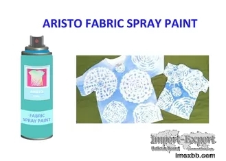 Non - toxic fabric spray paint