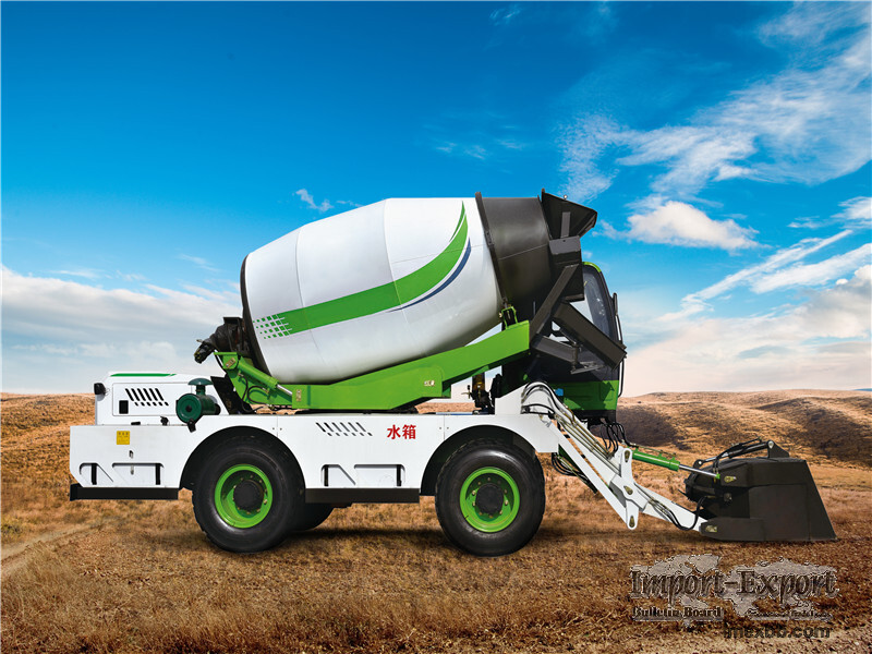 Self Loading Concrete Mixer