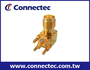 RF Coaxial Connector RF Connector SMA R/A Jack for PCB RF Connector