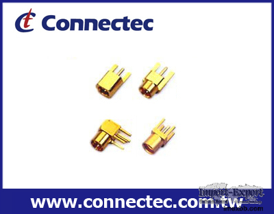 RF Coaxial Connector RF Connector MMCX R/A Jack for PCB MMCX Connector MMCX