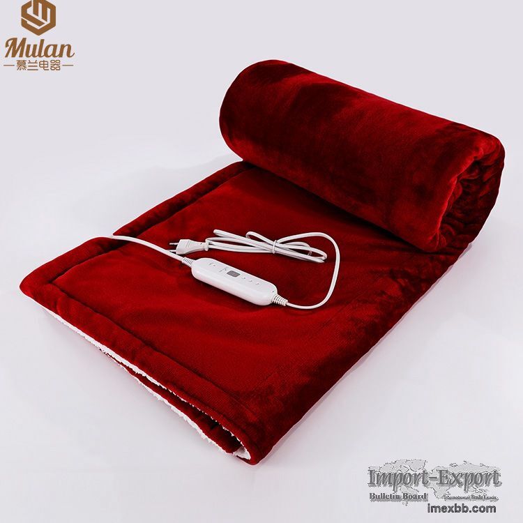 50x60 inch Super Soft Warm Cozy Fluffy electric heat Throw Blanket