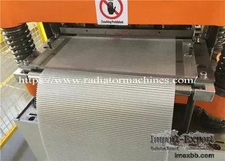 3003 Foil Radiator Fin Machine For 45mm Height With Stable Performance