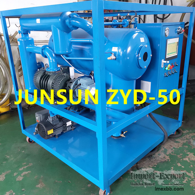 Genuine ZYD-50 Insulating Oil Purification/ Filtration/ Treatment Purifier