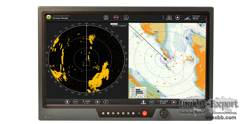 Waterproof LCD Touch Screen Display in Marine