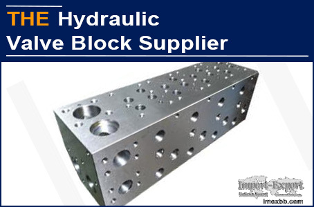  100% deburring of hydraulic valve block, American customer chooses AAK