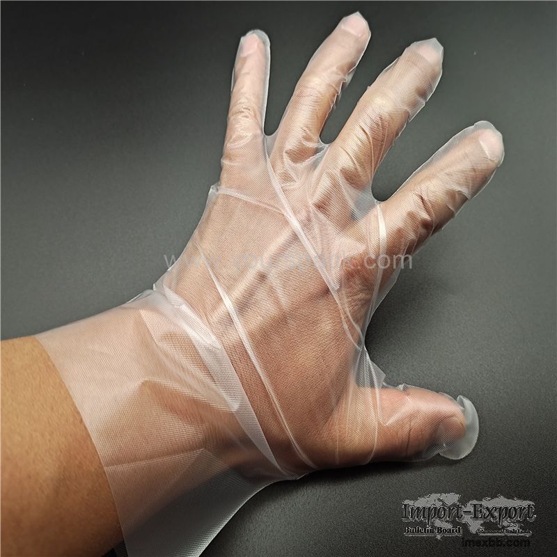 Food Contact Disposable Cpe Plastic Gloves