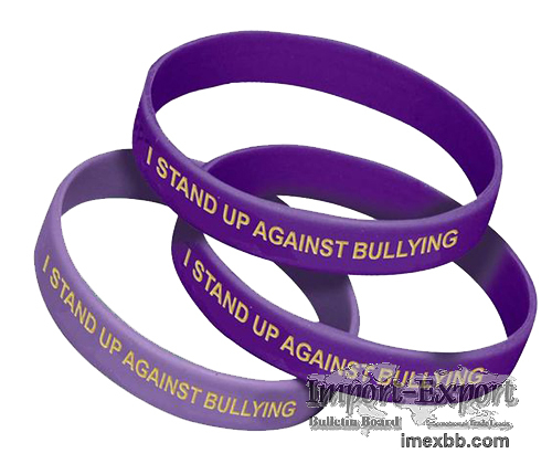 Custom Anti Bullying Wristbands Wholesale