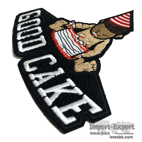Heat Press Iron On Custom Badge Embroidery Patch