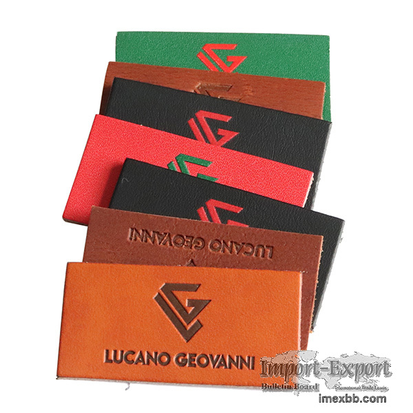 Custom Debossed Hat Leather Patch