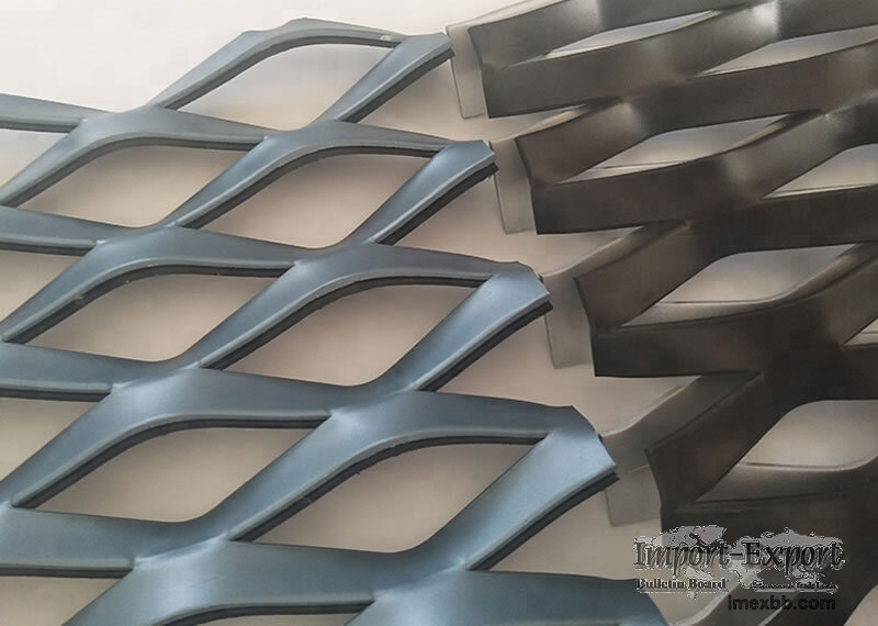 Expanded Carbon Steel Mesh