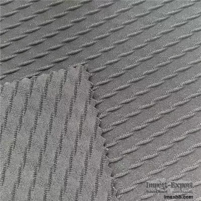 200GSM Jacquard Sports Clothing Fabric 140D 40D 75% Sport Nylon Fabric 150c