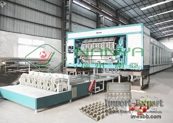 PLC 70mm 30 Holes Egg Box Pulp Molding Equipment