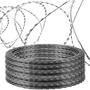 Barbed Wire, Concertina Type Barbed Wire Mesh Coils, Double Coiled Stainles