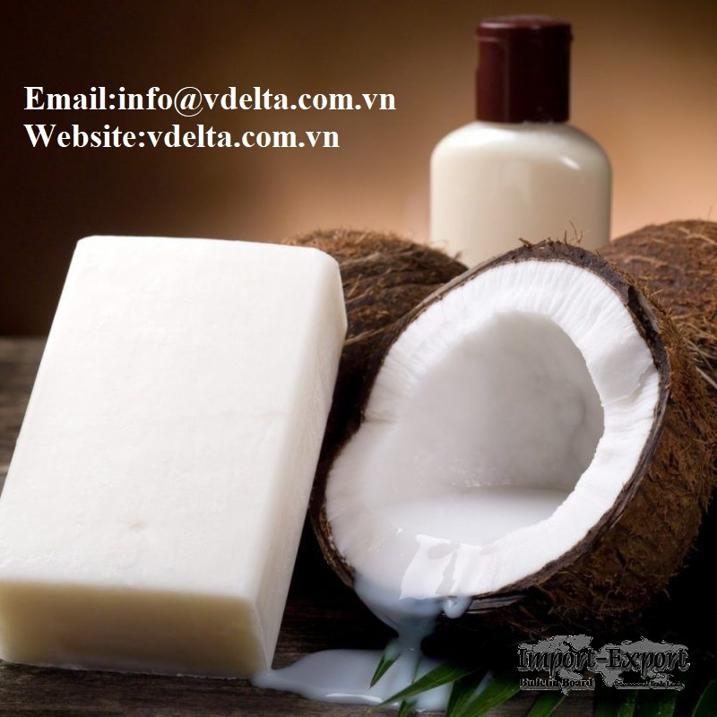 100% Natural Organic Coconut Oil Soap From Vietnam