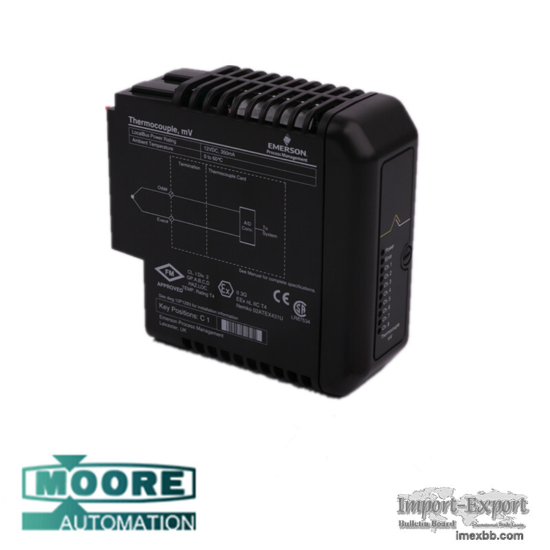 Emerson  KJ4005X1-BC1    Emerson DCS Module