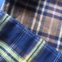 Fashion Lining Polyester Cotton Flannel New Plaid Fabric
