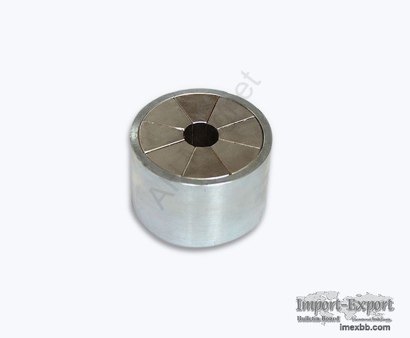 Cylinder Halbach Array      Custom Neodymium Magnets Components  