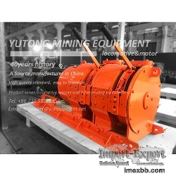 15kw Scraper Rake Electric Winch with  Double Drum