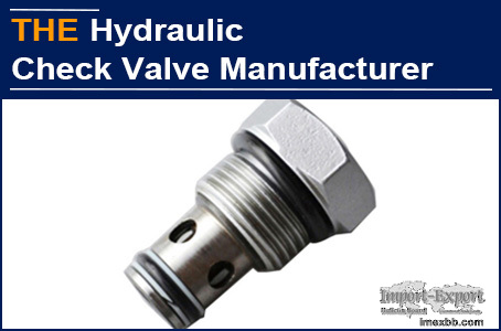 AAK Finished the Replenishment of Hydraulic Check Valve in 10 Days