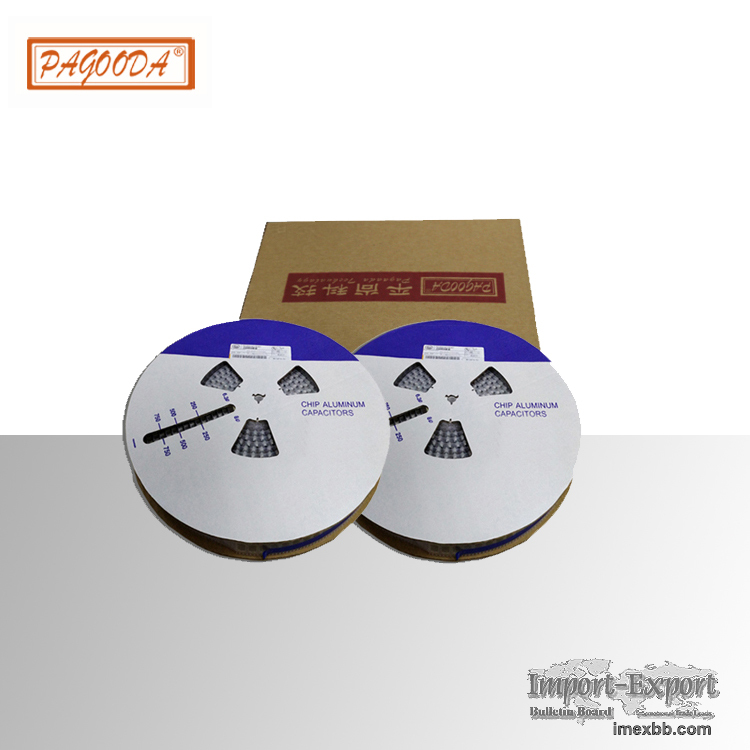 SMD aluminum electrolytic capacitor 0607