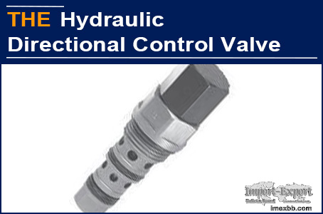 AAK Hydraulic Directional Control Valve, free of rust and corrosion