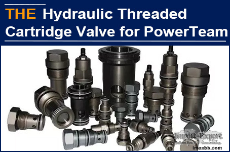 Durability of AAK hydraulic threaded cartridge valve exceeds 2 million time