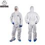 BearEco White Microporous Disposable Medical Coveralls For Virus Bacteria P