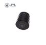 Metal Anti Volatile Zamac Perfume Cap Cylinder Polish Black Leakproof