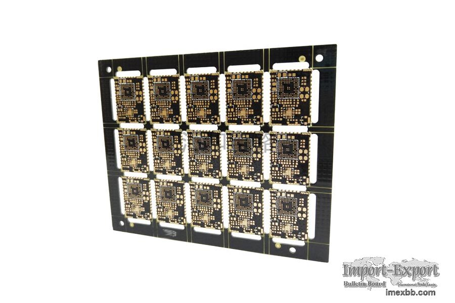 4 Layer ENIG Impedance Control Half Hole Fr4 PCB