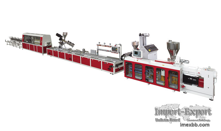 PVC Profile Extrusion Line