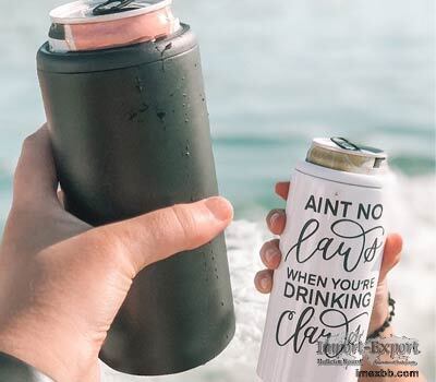 Stainless Steel Slim Can Cooler