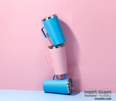 Stainless Steel Tumbler With Handle