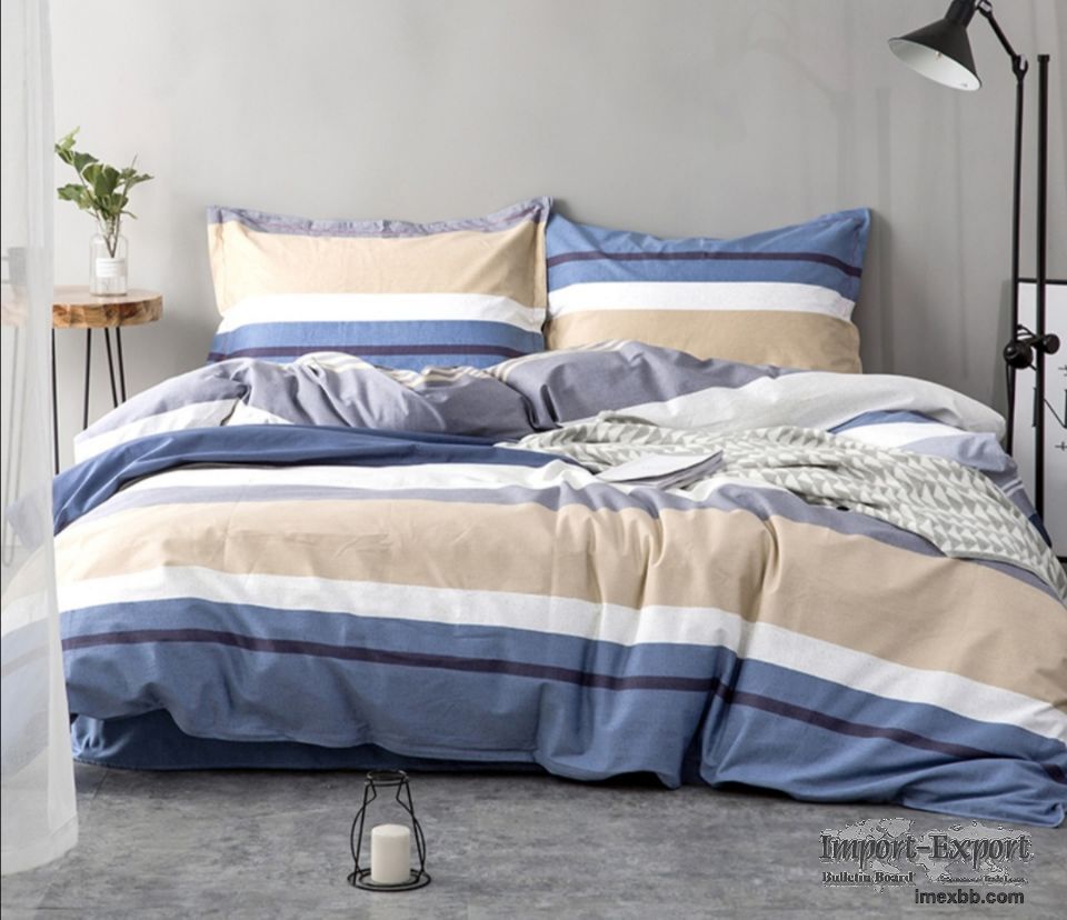 4pcs Cotton Bedding Duvet Set