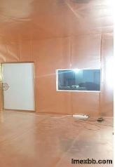 RF Shielded Doors MRI shielding hospital Copper inlay shielding door