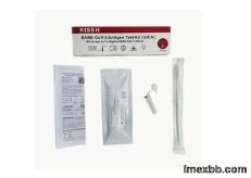 Plastic Covid 19 Rapid Antigen Test Kit Colloidal Gold Rtk Antigen Nasal Sw