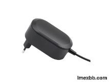 30VDC 800mA AC DC Power Adapters EU Plug Efficiency Level VI