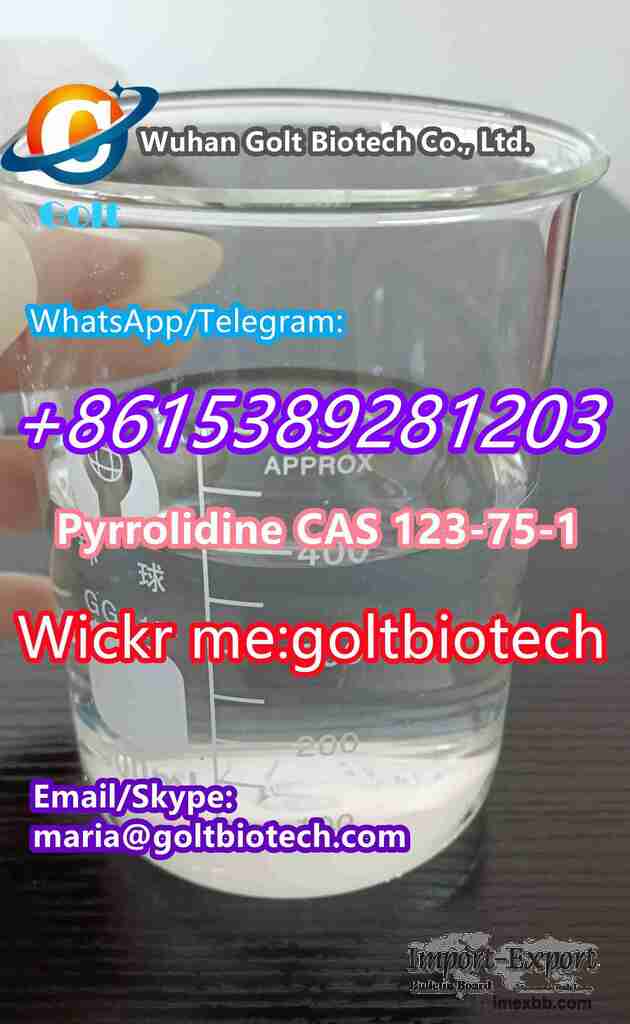 Pyrrolidine CAS 123-75-1 for sale China wholesalers Wickr me:goltbiotech