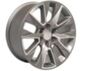 Silver LTZ OE Tahoe Chevrolet Replica Wheels 22 Inch Silverado Replica Whee