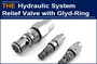AAK Hydraulic Relief Valve, Sealing Structure Changed and Glyd-Ring added