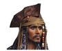 Human Museum Pirate Life Size Wax Figures  Jack Sparrow Sculpture