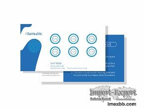 Dental 6 circles Fluoride Varnish Metering Card 10 Sheets