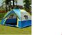 Quick Opening Family Pop Up Beach Tent Silver 190T UV Resistant Waterproof 