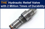 AAK hydraulic relief valve has more than 2 million times of durability